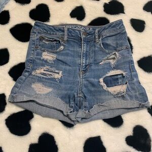 American Eagle Jean Shorts- like new size 6